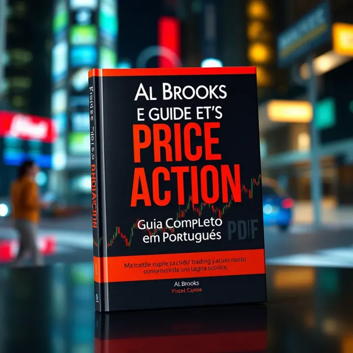 Portuguese PDF Guide to Al Brooks Price Action Trading PDF guide cover in Portuguese for Al Brooks price action trading strategies