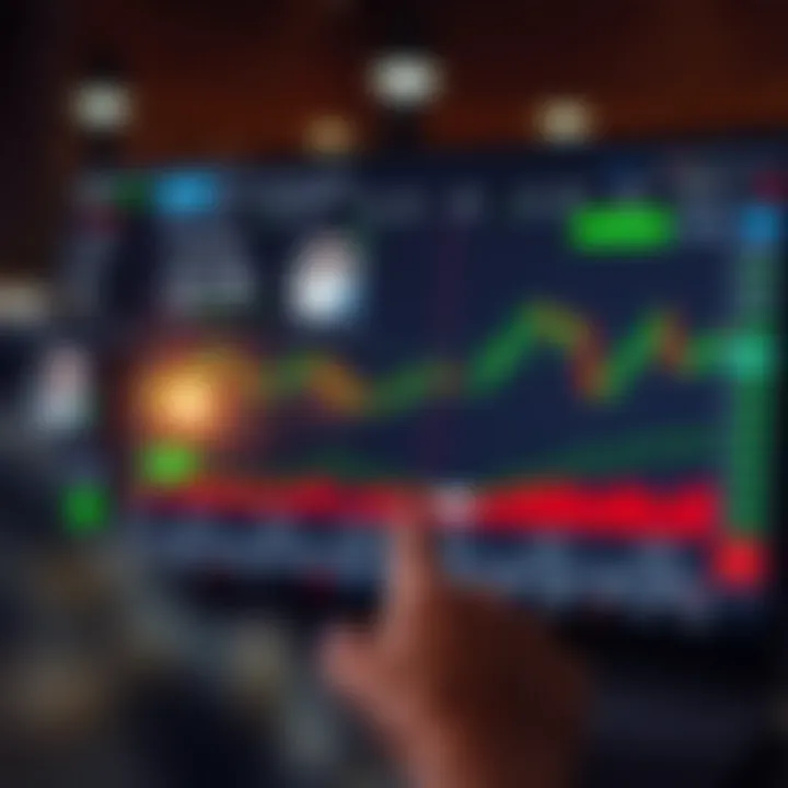 User interface showing copy trading platform with trader profiles and performance charts