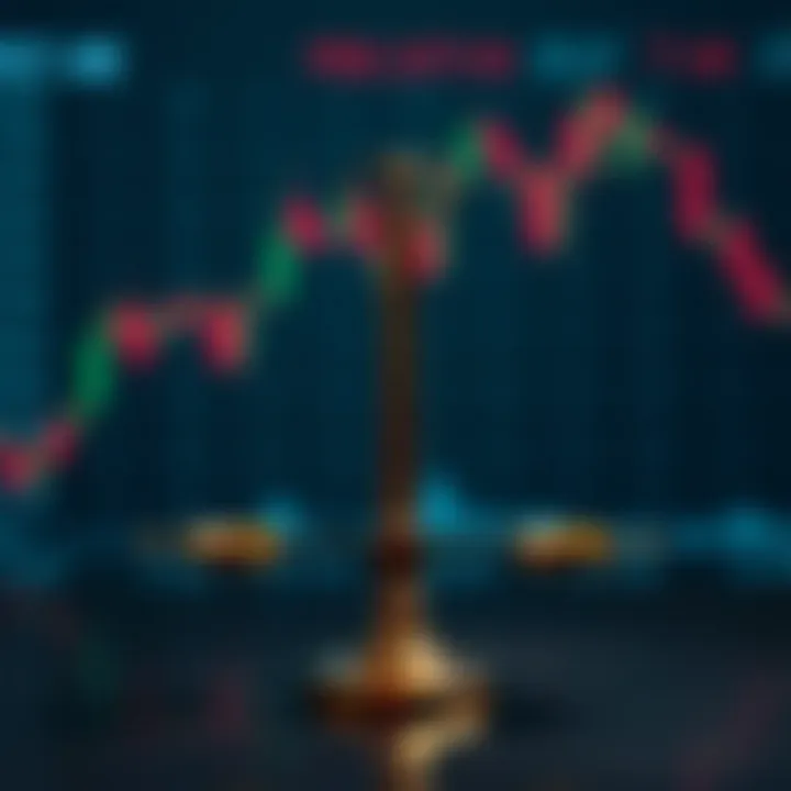 Visual representation of risk and reward balance in binary trading with clear profit and loss zones