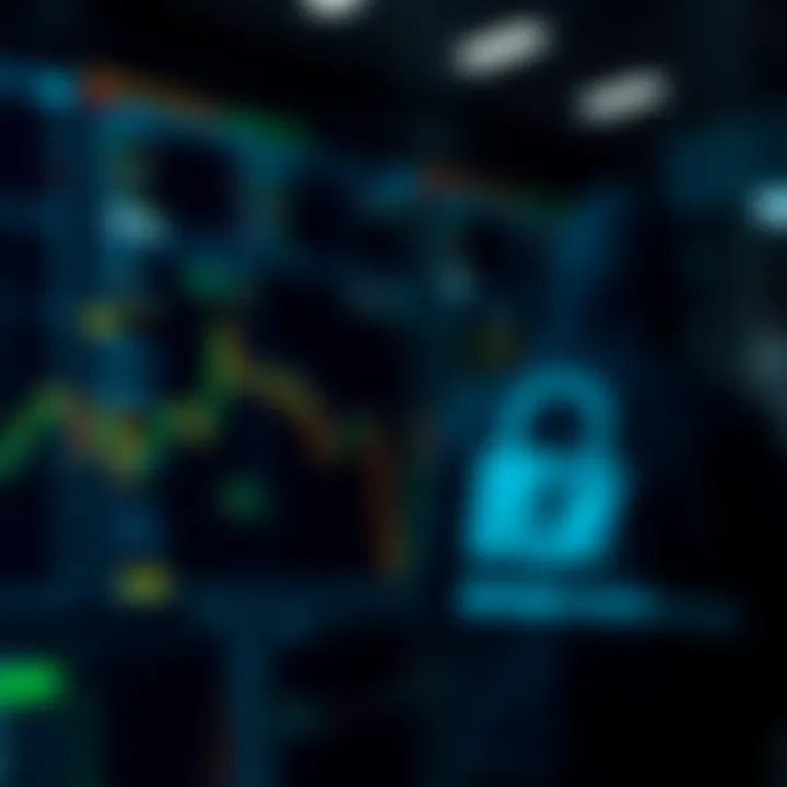 Conceptual graphic showing security and legal compliance in binary options trading in Brazil