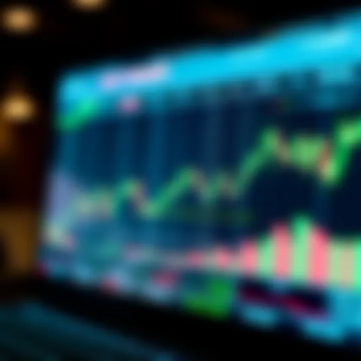Comparison of brokerage platforms showing features and costs on a digital screen