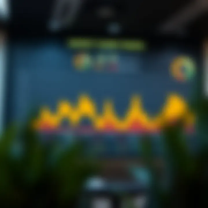 Competitive landscape chart showing key competitors and market share distribution