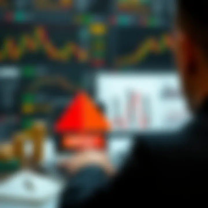 Diagram showing risk management strategies and investment planning in binary options