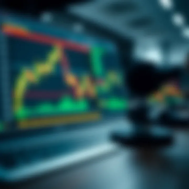 Illustration of integrating free binary signals into a trading strategy with charts and indicators