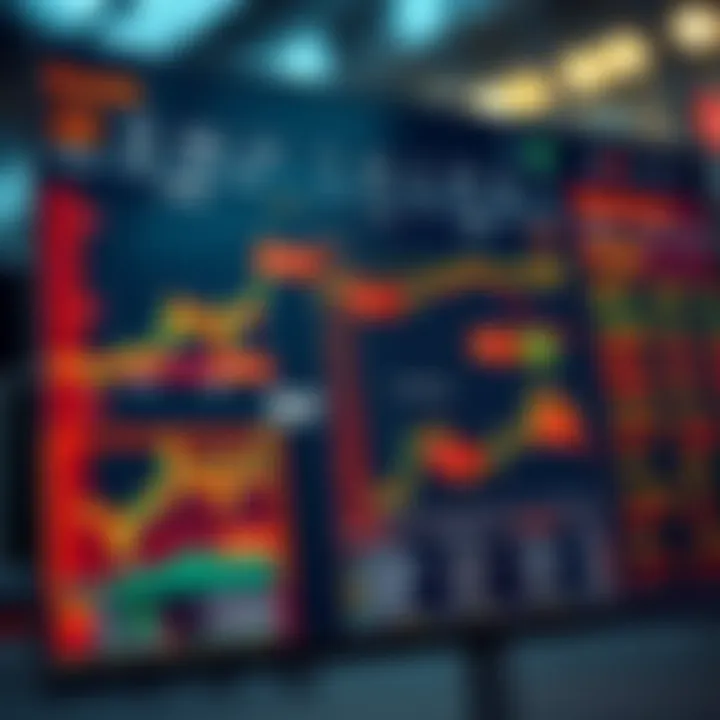 Calendar displaying financial events and economic indicators for market analysis