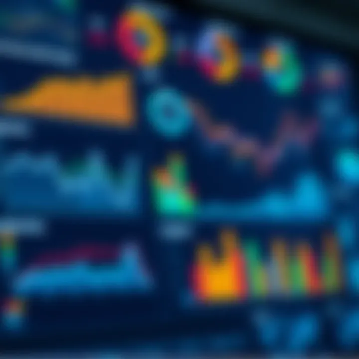 Consumer Behavior Data Analytics and Insights Dashboard with charts and data analytics representing consumer behavior insights