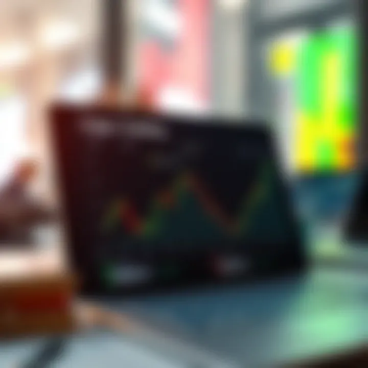 Graph illustrating the benefits and risks associated with copy trading investments