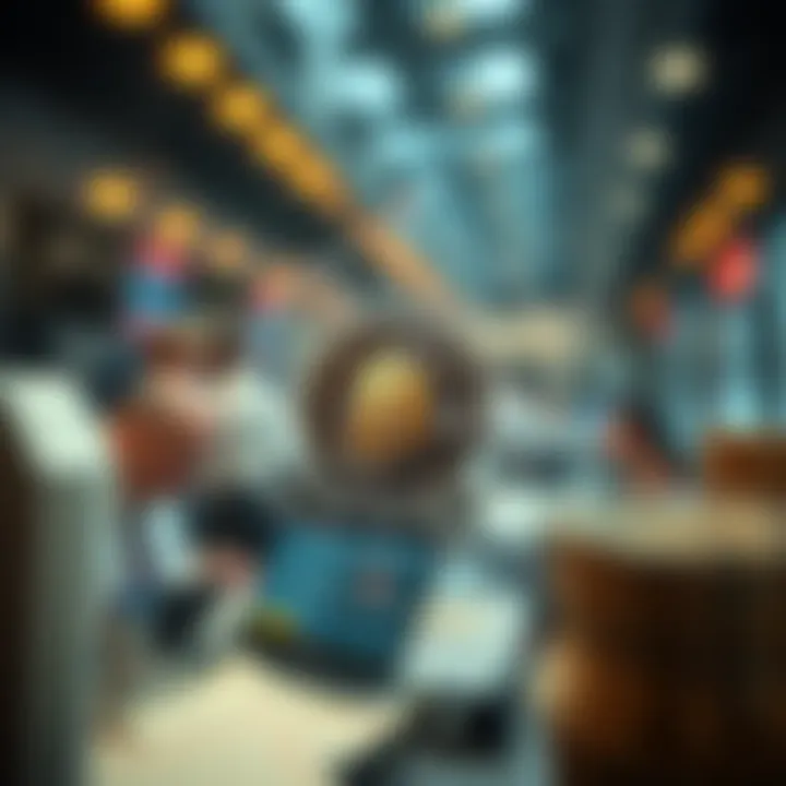 Diagram illustrating how copy trading operates in cryptocurrency markets