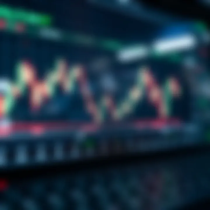 Graph showing forex currency pairs and copy trading connections
