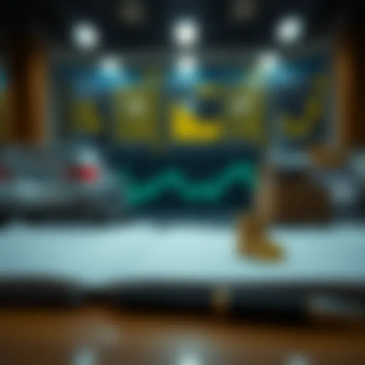 Visual representation of risk assessment techniques applied in financial environments