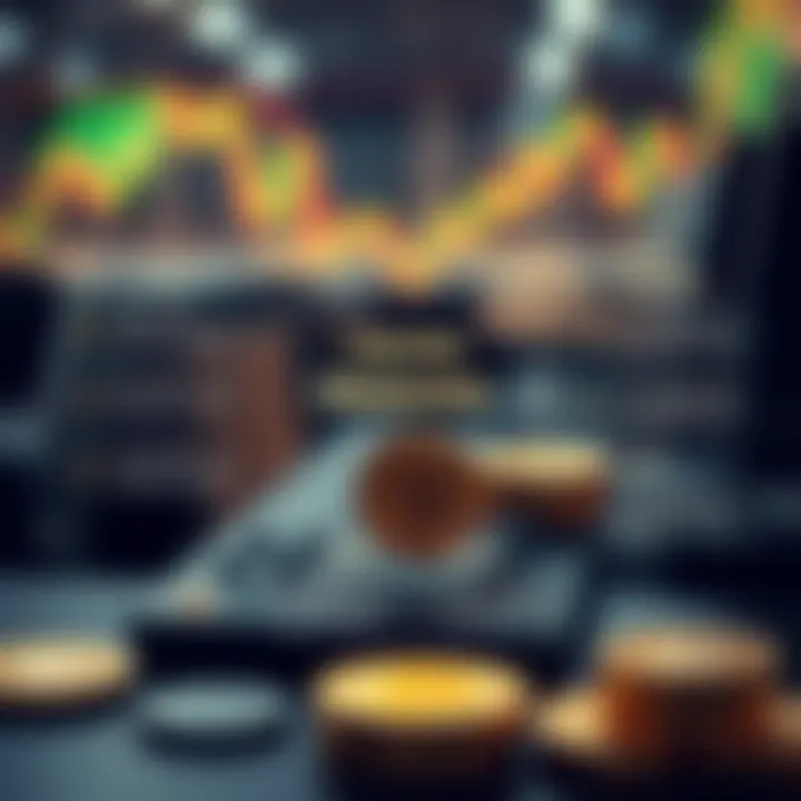 Diagram illustrating the concept of copying cryptocurrency trades from experienced investors