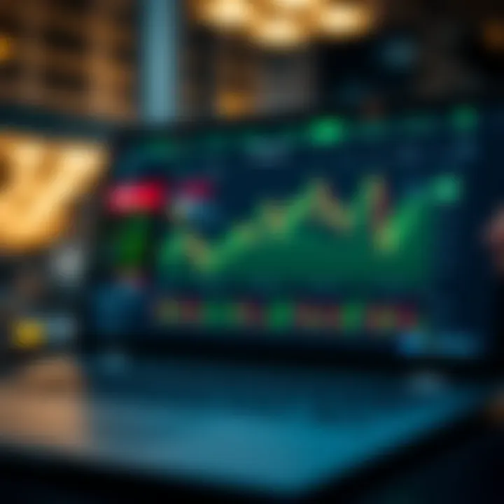 Overview of digital trading platform interface illustrating risk-free practice tools