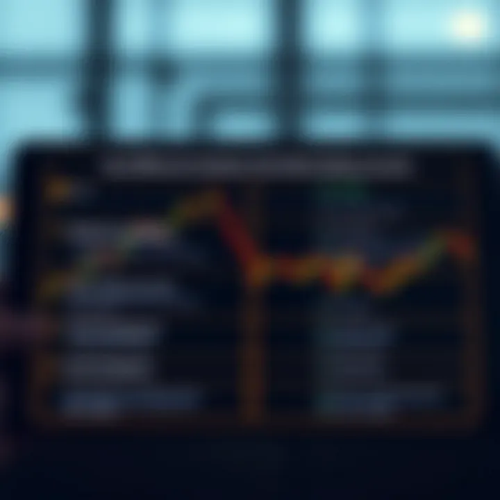 Comparison chart depicting key differences between demo and real trading accounts including withdrawal capabilities and fund management
