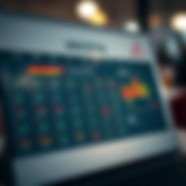 Calendar showing key economic events and indicators in Brazil to assist financial decisions