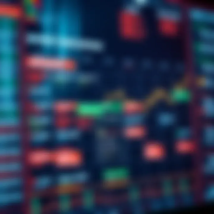 Overview of Economic Calendar with Financial Events and Indicators Economic calendar interface showing upcoming financial events and key economic indicators relevant to investment decisions