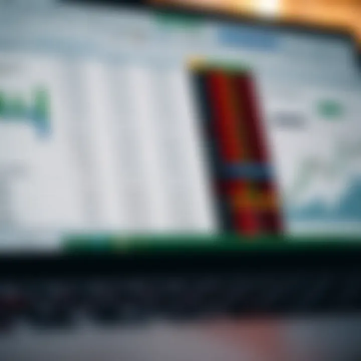 Excel Spreadsheet for Tracking Binary Options Trades and Performance Excel spreadsheet displaying financial data and binary options trade entries with charts illustrating performance trends