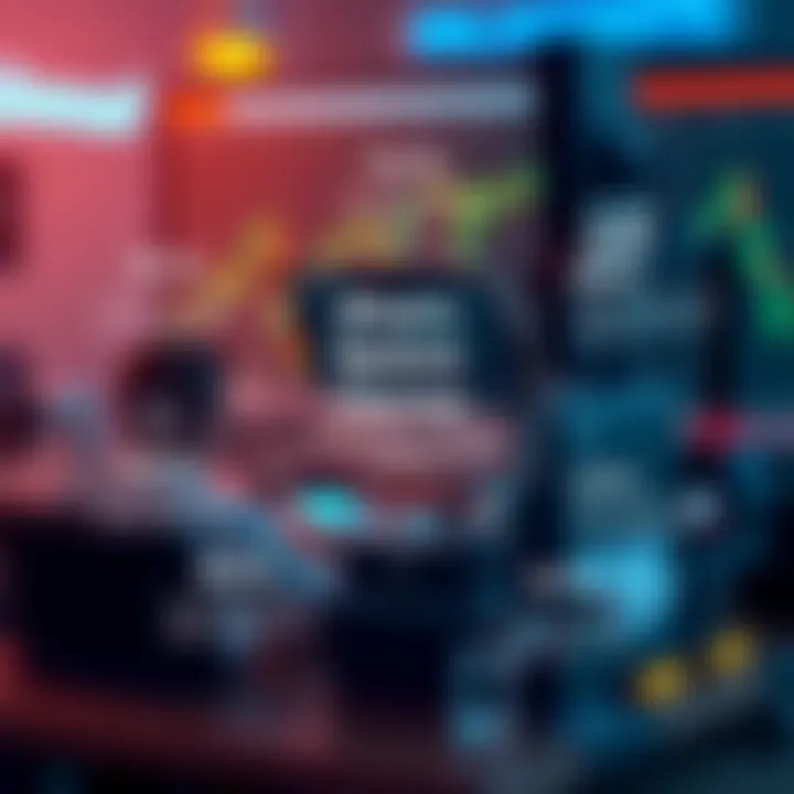 Diagram illustrating the core components and benefits of binary options trading courses