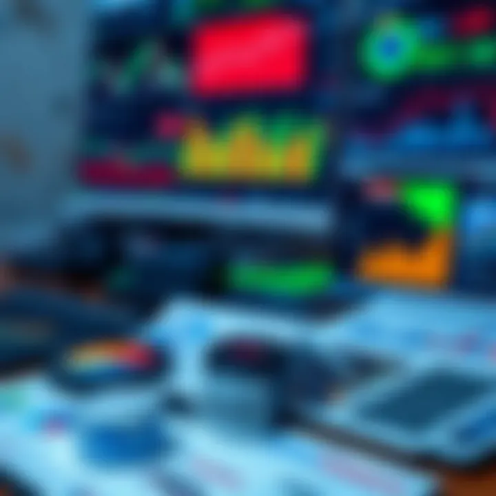 Collection of diverse data sources including reports, graphs, and digital tools