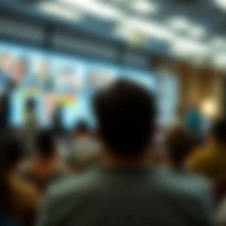 Diagram illustrating target audience segmentation and market research insights