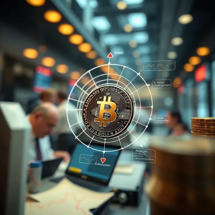 Diagram illustrating how copy trading operates in cryptocurrency markets