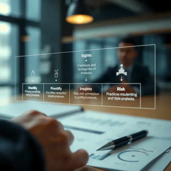 Practical Techniques for Risk Identification and Analysis Illustration depicting practical methodologies for identifying and analyzing risks in various industry sectors
