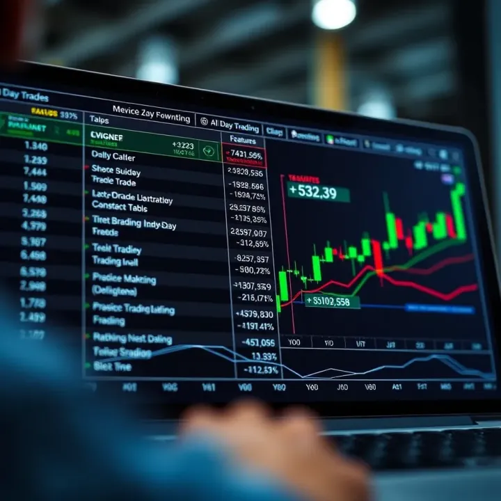 Comparison chart highlighting features of various day trading platforms for informed decision making