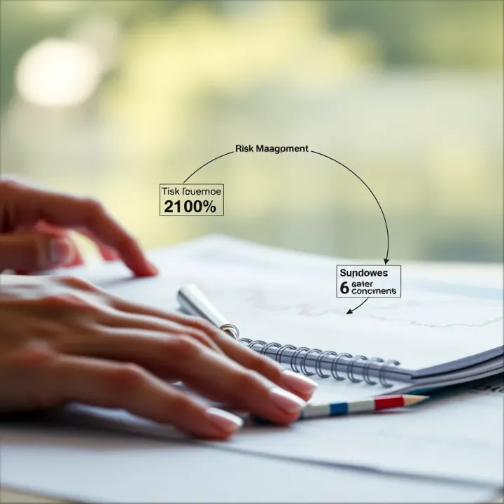 Risk Management Techniques for Binary Options Diagram illustrating risk management strategies for binary options investments