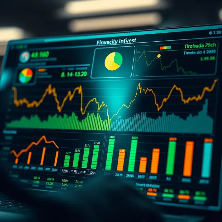 Graphical representation of financial indicators influencing investment decisions in Brazil