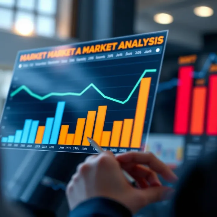 Chart showing the impact of market analysis on organizational planning and decision making