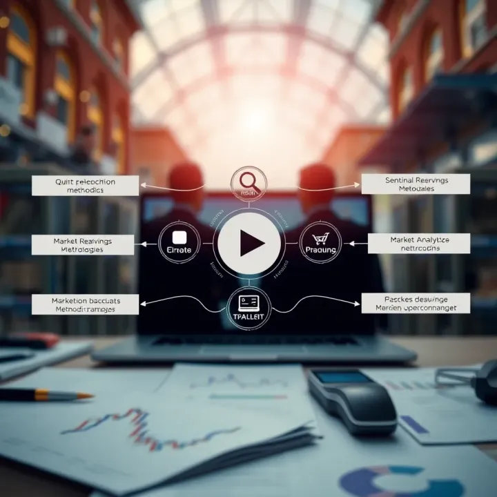 Graphical representation of diverse methodologies applied in market analysis