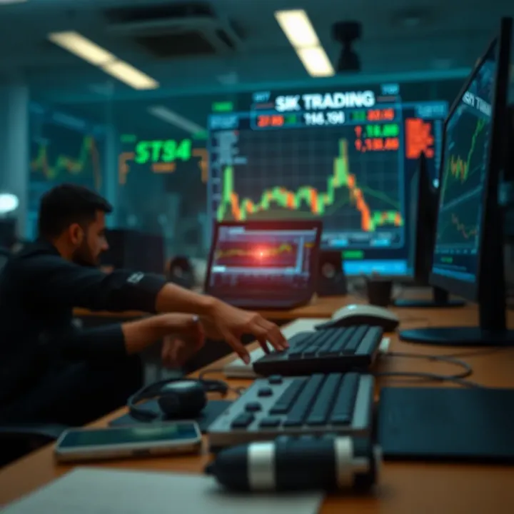 Illustration of risk management tools and safety measures for options traders