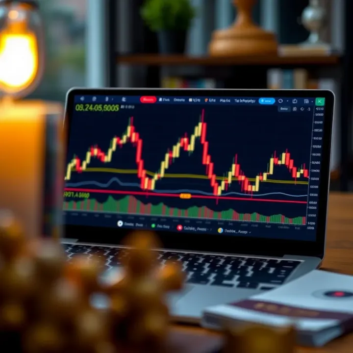 Using PDF Resources to Study Candlestick Analysis Step-by-step view of PDF materials for studying technical analysis of candlestick formations