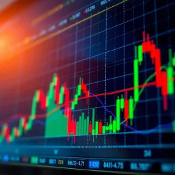 Chart showing common price action patterns like pin bar and engulfing candle