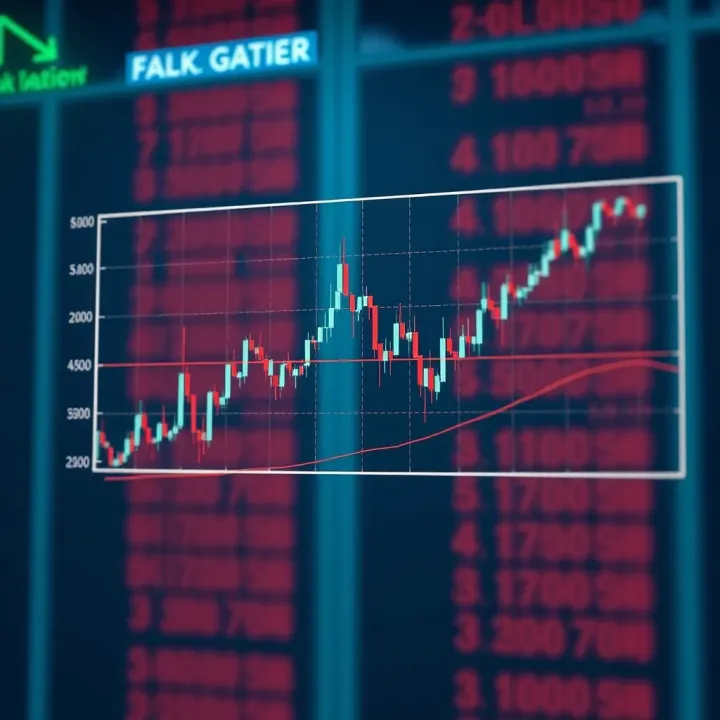 Diagram illustrating a head and shoulders pattern signaling a possible market reversal
