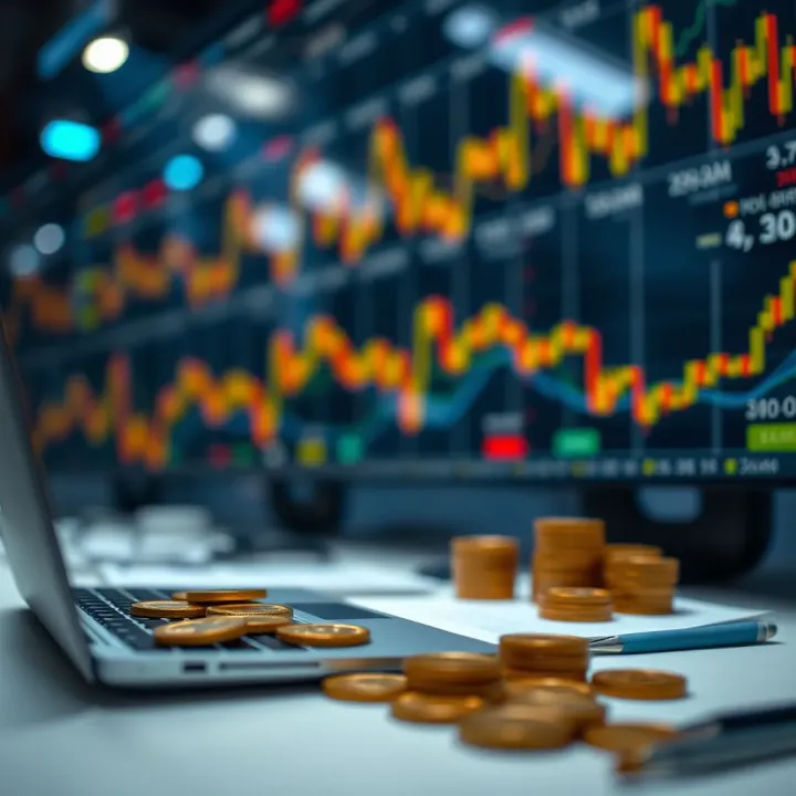 Conceptual illustration of risk-free learning in financial markets using virtual funds