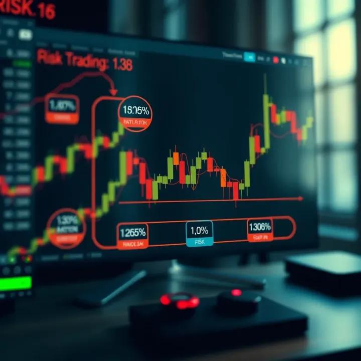 Risk Management and Psychology in Price Action Trading Diagram illustrating risk management and trading psychology concepts for effective price action strategies
